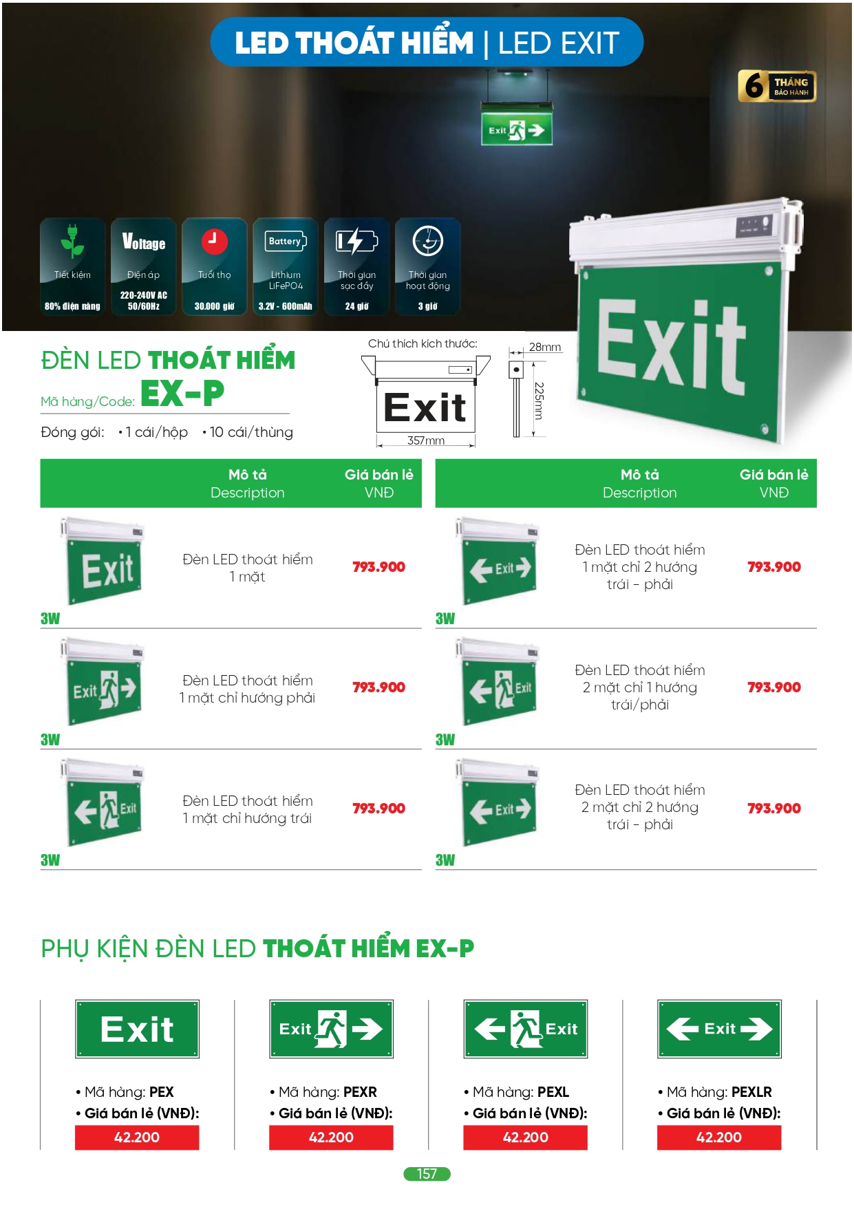Bảng giá đèn LED MPE 2026